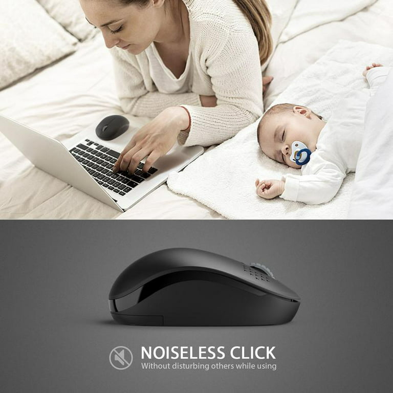 Laptop PC Portable Mobile Optical Mice for Notebook MacBook -Mexican Sugar Skull Computer 2.4G Slim Wireless Mouse with Nano Receiver 